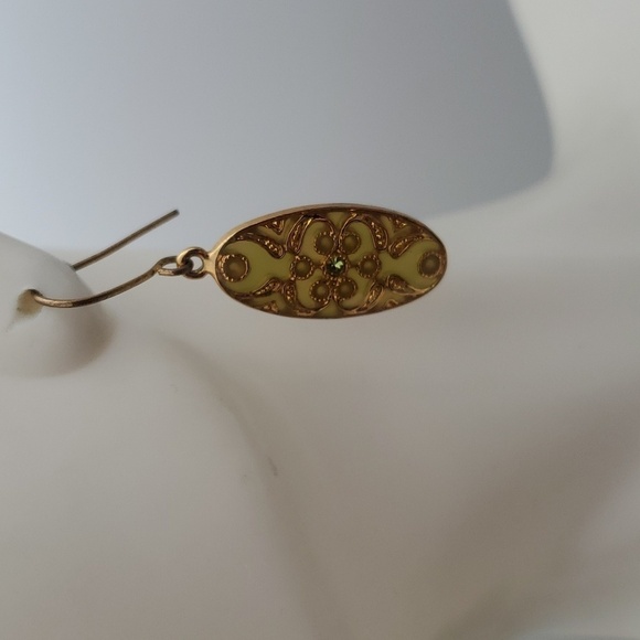 Japanese forest ornate earrings‎ E132